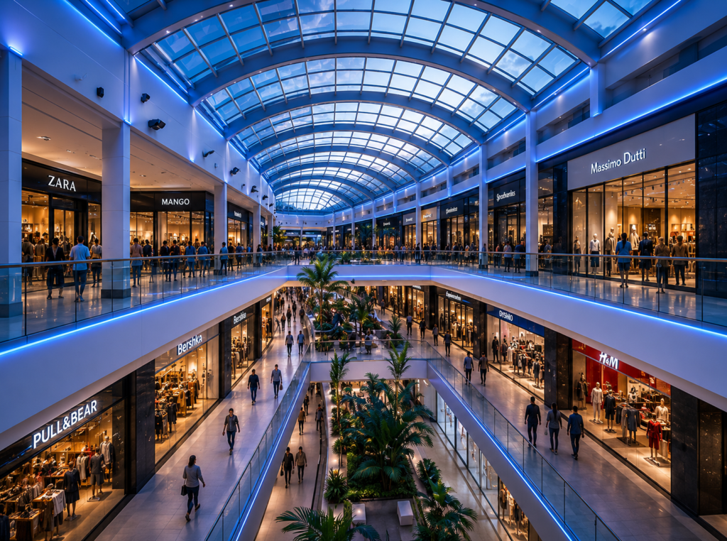 Centro comercial moderno